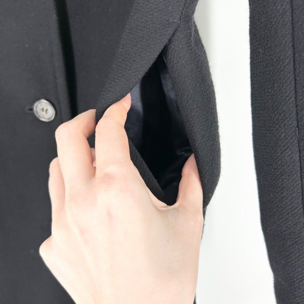 J. Crew Italian Double Cloth Wool Lady Day Coat 4 - Picture 5 of 8
